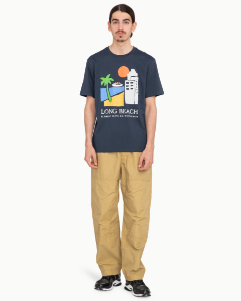 Футболка LONG BEACH (Мужской; L (50); eclipse navy)